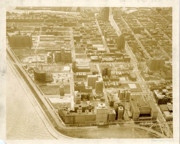 Aerial Lake Shore Drive 1926